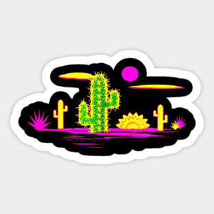 Cactus Desert Sticker